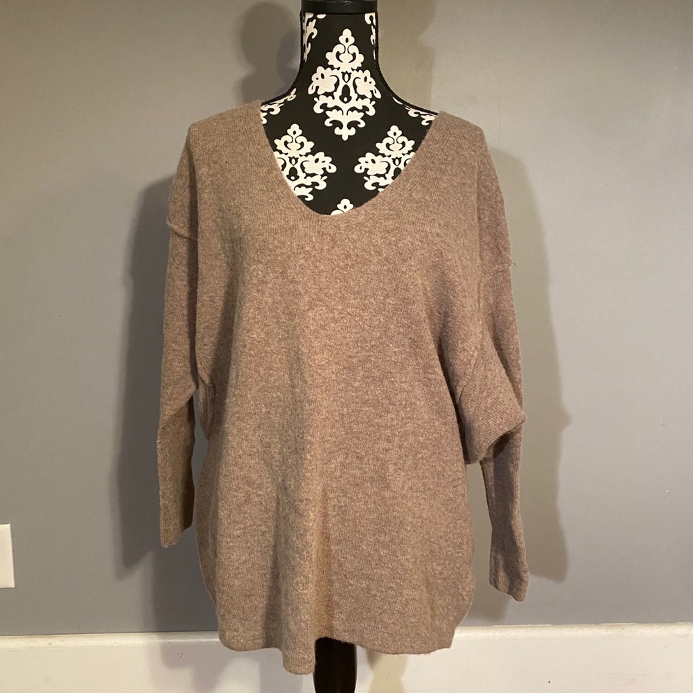free people Oversized pull over sweater